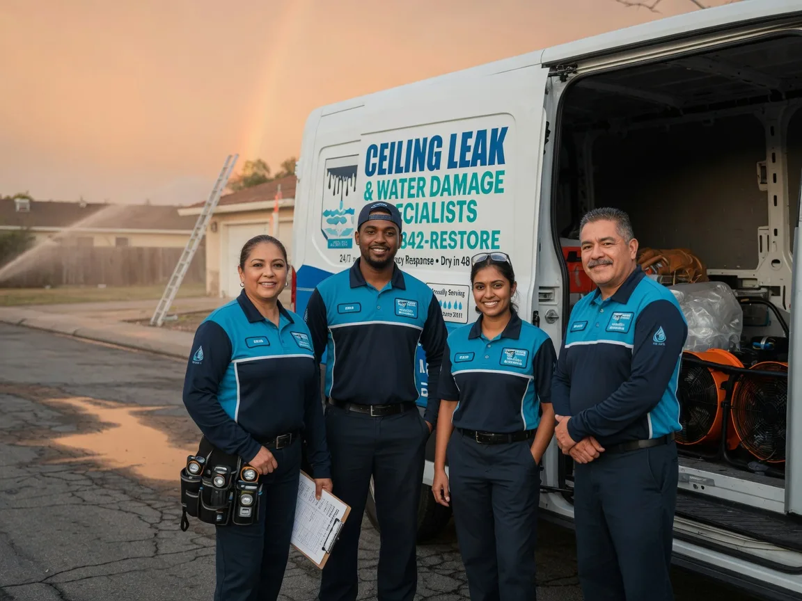 Ceiling Leak Cleanup company in Austwell, TX