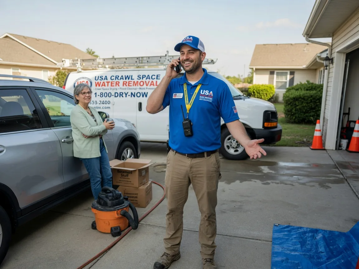 Crawl Space Water Removal Austwell, TX FAQs
